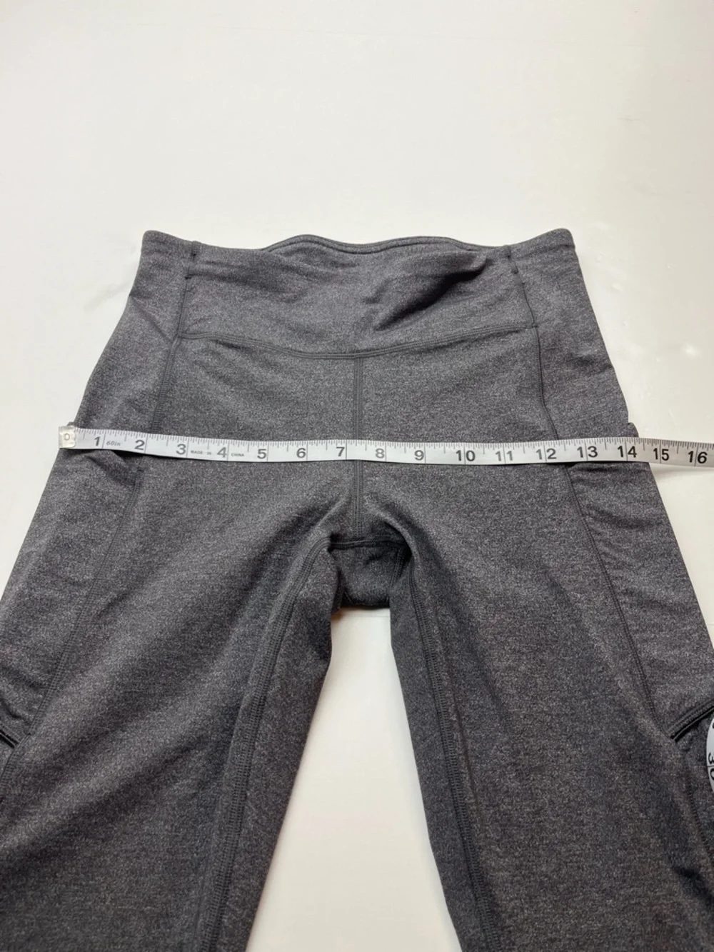 Lululemon Speed Up Tight Legging Heathered Black Grey Gray W5CA2T‎ Womens 6